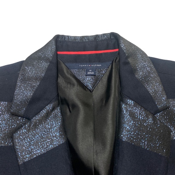 Tommy Hilfiger Sparkly Striped Blazer - Picture 4 of 7